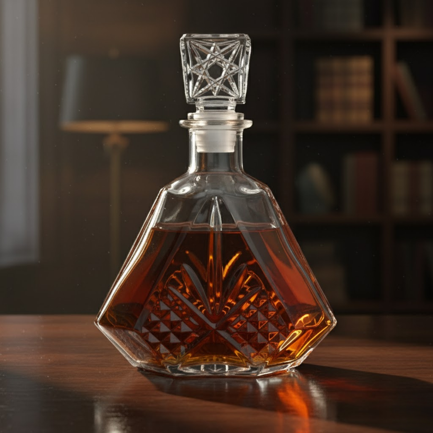 Decanter Set and set of 6 wine Glass DailyAlley Premium 7-Piece Vintage Crystal Decanter Set – 850ml Whiskey Decanter & 6 Glasses, Hand-Cut Design, Perfect Gift for Home Bar Lovers Dailyalley