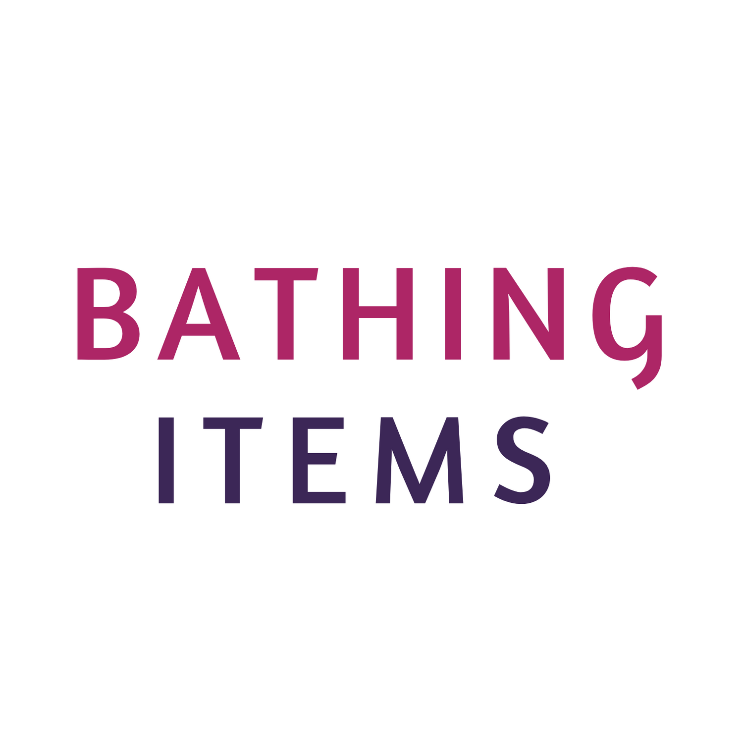Bathing Items