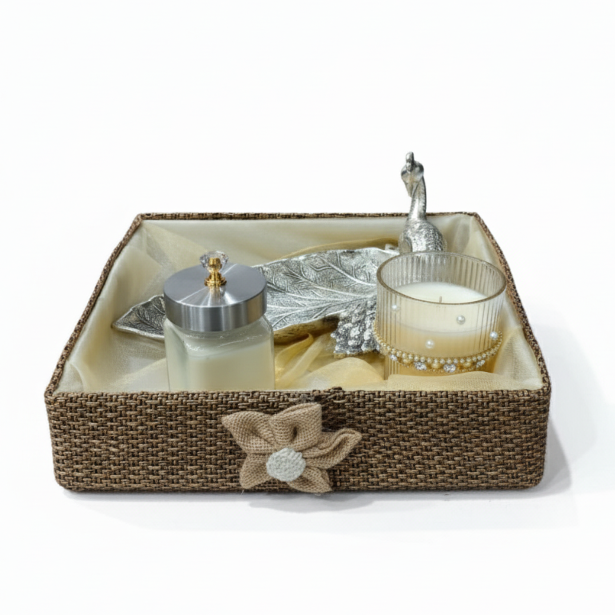 DailyAlley Wax Diya Candle Set | Peacock & Candles Set for Home Decor & Diwali Decoration | Perfect Gift for Festivals & Weddings Dailyalley