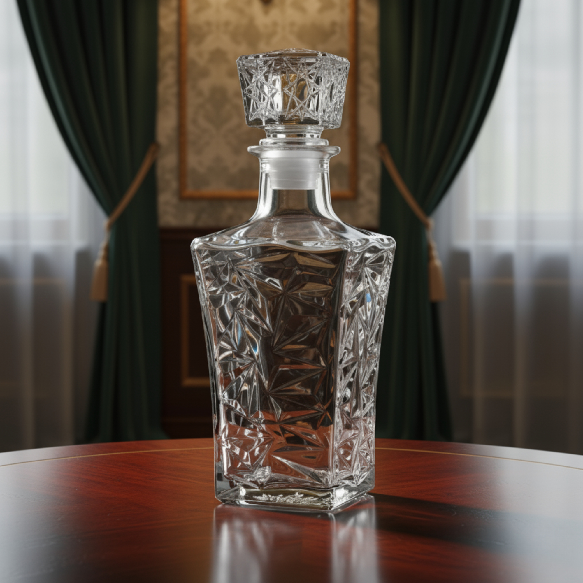 Diamond Finish Luxurious Decanter Dailyalley