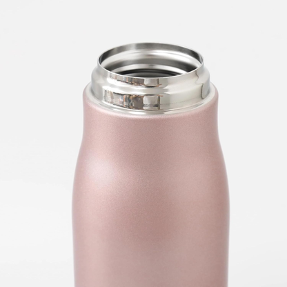 Hydrate Your Way: Print Saga Custom Pink Bottle. 30H Cold/10H Hot. Leak-proof, vacuum insulated design for sport, work & travel. Dailyalley