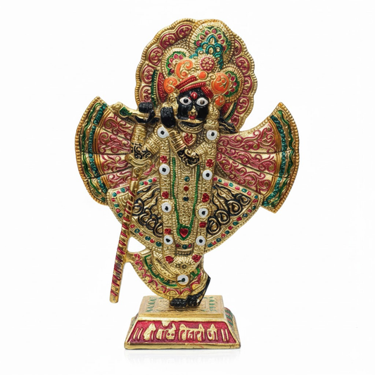 Bake Bihari Metal Murti