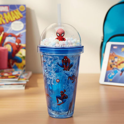 Unleash your powers with the DailyAlley Spider-Man Sipper! This 400ml water bottle is perfect for your little superhero. Dailyalley