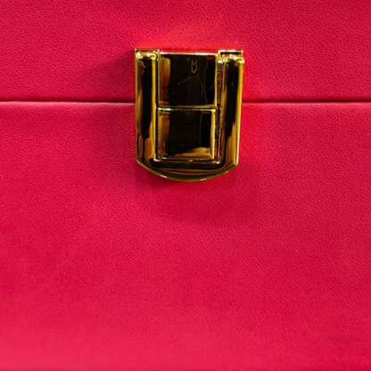 Luxury Decorative Candles Set in Ribbed Glass Goblets. Aromatic white wax duo for romantic ambiance, presented in a chic pink trunk gift box. Dailyalley