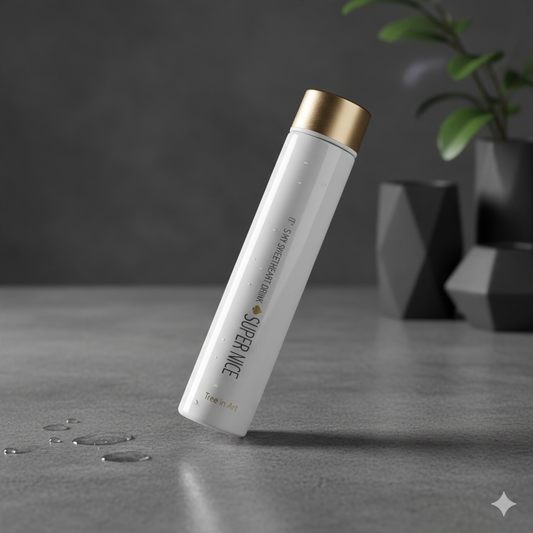 DailyAlley Slim Insulated Bottle: 250ml Stainless Steel Mini Thermos. Leakproof, travel-friendly for the office & gym. Keeps drinks hot or cold. Dailyalley