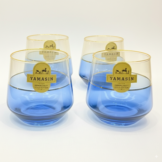 DailyAlley 300ml Whisky Glasses (Set of 6) - Premium, Heavy Base Bar Glassware for Whisky, Scotch, Rum, & Cocktails. Elegant for home & gifting. Dailyalley
