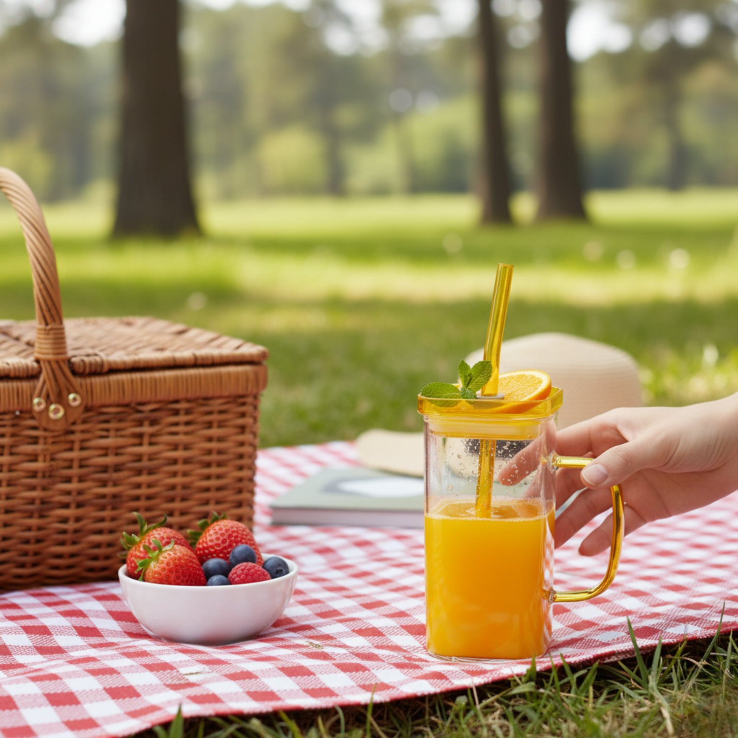 Glass Tumbler | Reusable 300ml Mug for Coffee, Milk & Juice – DailyAlley Aesthetic Cup Dailyalley