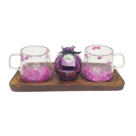 The Clarity Duo: Botanical Tea & Aromatherapy Candle Set – Elevate your senses and find your focus with this perfect pairing for mind and body wellness. Dailyalley