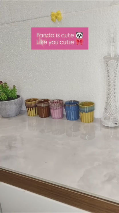 DailyAlley Black Panda Water Bottle - A stainless steel thermos for kids, featuring a cute panda design. Perfect for keeping drinks hot or cold.