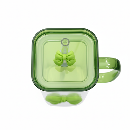 Top-Down Bow Tumbler Product Shot